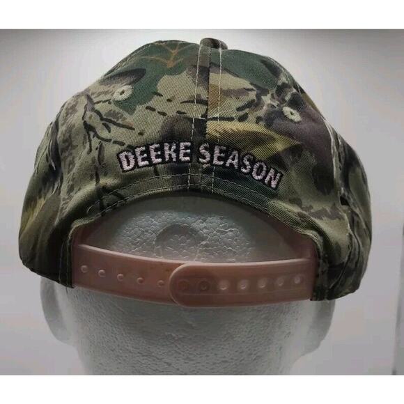 John Deere Season Womens Farmer Hat Camo Green Pink Edge Snap Back EUC‎ - Picture 3 of 11